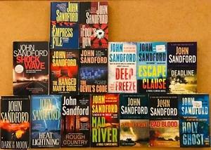 Lot 12 John Sandford Hardcover HC Almost Complete Virgil Flowers Series #1-12 - Imagen 1 de 1