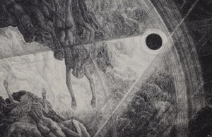 CARL HOECKNER - Deutscher/Chicago Künstler, um 1935 Lithographie - Bild 1 von 4