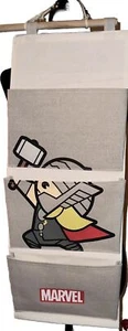 Thor Marvel hängender Brief/andere kleine Gegenstände Organizer 26,5 Zoll Lange 3 Taschen - Bild 1 von 7