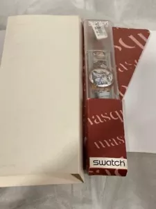 Swatch - "Masquerade" GP105 - Vintage Watch w/ Original Box (1993) RARE - Picture 1 of 9