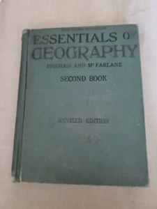 Essentials of Geography Book 2 Brigham & McFarland (HC 1920) Illinois Supplement - Bild 1 von 18
