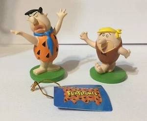 Fred Flintstones e Barney Rubble 2 Figure Resina Modellini NEW Gli Antenati The - Foto 1 di 8