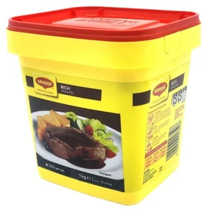 Maggi Rich Gravy Mix Classic Traditional Beef Style 1kg 200 serves Easy To Prep - Bild 1 von 6