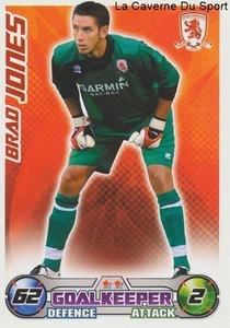 BRAD JONES AUSTRALIA MIDDLESBROUGH.FC LIVERPOOL CARD PREMIER LEAGUE 2009 TOPPS - Picture 1 of 1