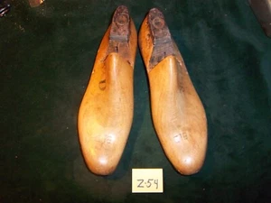 Vintage Pair 1942 JV US NAVY Size 8-1/2 D Industrial Shoe Factory Lasts~#Z-54 - Picture 1 of 7
