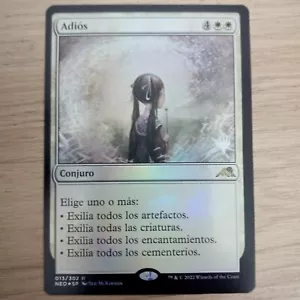 MTG Kamigawa: Neon Dynasty Promo Foil Farewell Adios (NM) SPANISH! - Picture 1 of 2