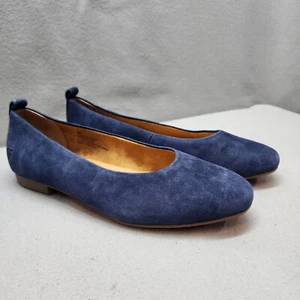 Born Damen-Ballerinas ADOUR marineblaue Wildleder-Slipper Größe 8M – neu ohne Karton - Bild 1 von 8