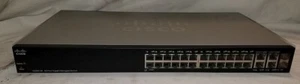 Cisco SG300-28PP 28-Port GbE PoE Managed Business Switch Used - Picture 1 of 7