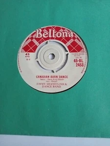 Jimmy Shand - Canadian Barn Dance (Beltona 2453) EX Vinyl Record 7" - Picture 1 of 2