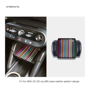 Color Bar Console Storage Box Sticker for Mini Cooper Electric Car J01/F66 24-25 - Picture 1 of 1