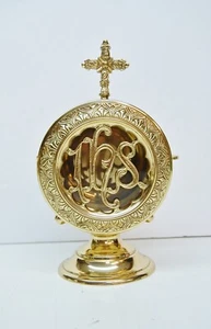 Soporte de luna de latón ornamentado para tu luna de custodia, custodia CU189sg, cáliz co - Imagen 1 de 19