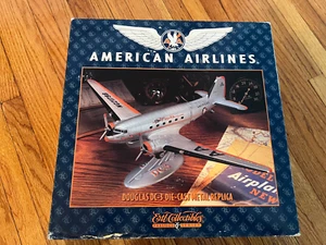 American Airlines Douglas DC-3 Die-Cast Metal Ertl Prestige Series 1:72 Scale - Picture 1 of 24
