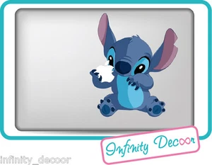 Adesivo Stitch per Mac Book Pro/Air 11/13/15- Stickers Stitch MacBook - Foto 1 di 1