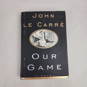 Our Game by John Le Carre 1995, First Trade Edition Alfred A. Knopf Hardcover - Foto 1 di 10