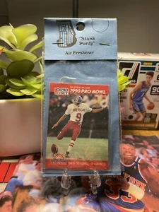 David Treadwell 1990 NFL Pro Set Stank Purdy Air Freshener Card - Picture 1 of 2