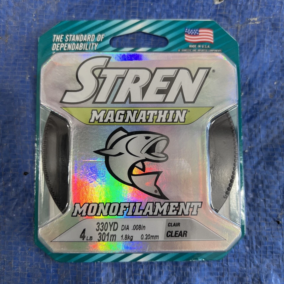 Musgo Stren MagnaThin transparente 4 lb - 330yd Foto 1 de 2