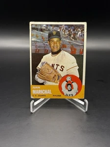 1963 Topps Juan Marichal #440 Bueno+ En muy buen estado Gigantes de San Francisco Envío gratuito - Imagen 1 de 2
