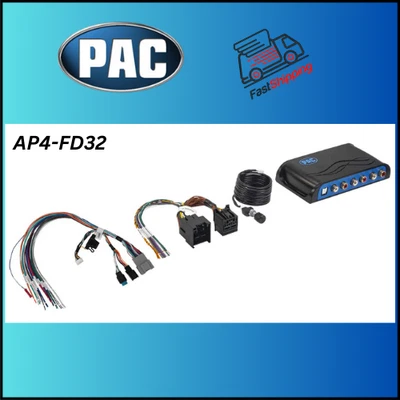 Interfaz de integración de amplificador PAC AP4-FD32 / AmpPRO para 2025+ vehículos Ford ** Foto 1 de 2