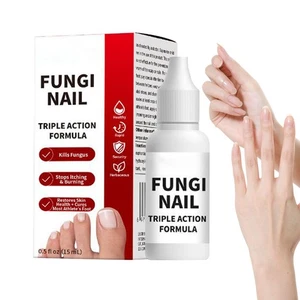 Gotas para fortalecer uñas para el cuidado de uñas 15 ml líquido reparador nutritivo mujeres de moda - Imagen 1 de 12