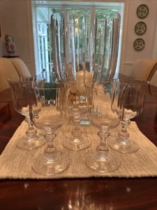 4 Mikasa French Countryside 6 3/4" Wine Glasses Goblets - Picture 1 of 5