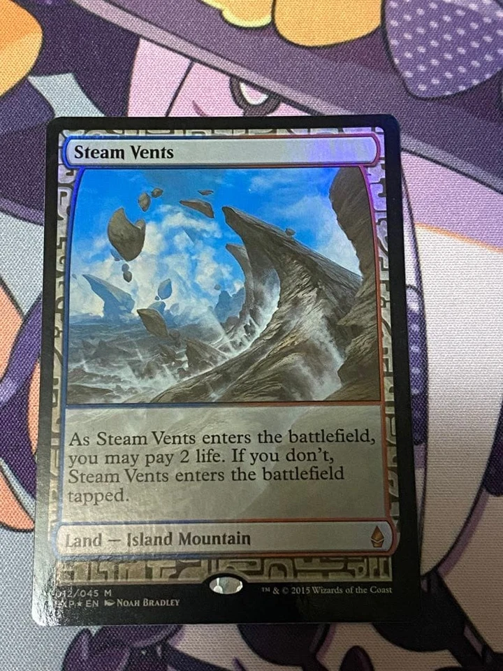Mtg Steam Vents Foil Masterpiece Expedition - Image 1 of 2