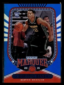 2020-21 Chronicles Marquee Blue /99 Rookie #245 Desmond Bane Memphis Grizzlies - Picture 1 of 2