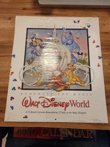 Vintage Walt Disney World 1996-1997 Remember The Magic 15-Month Calendar - Picture 1 of 3