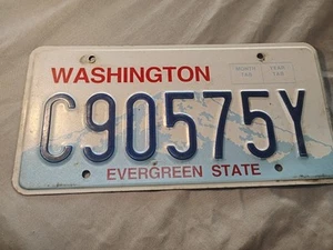 Washington Nummernschild C90575Y - Bild 1 von 2
