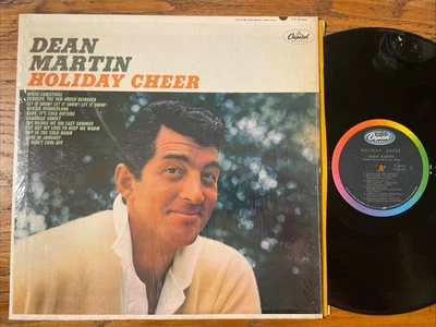 The Dean Martin Holiday Cheer Christmas LP Capitol Mono & Inner + Shrink EX/M-!! - Image 1 of 4