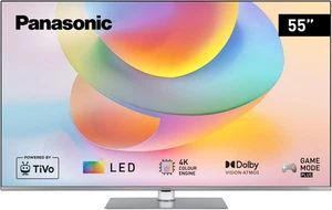 PANASONIC Fernseher 55 Zoll 4K Ultra HD LED Smart TV TB-55W63AE8 TiVo silber - Bild 1 von 7