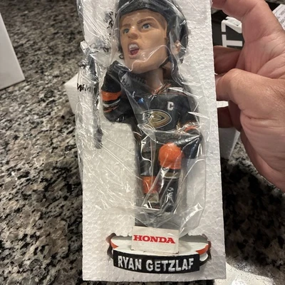 NHL Anaheim Ducks Ryan Getzlaf Bobblehead. HTF New - Image 1 of 2