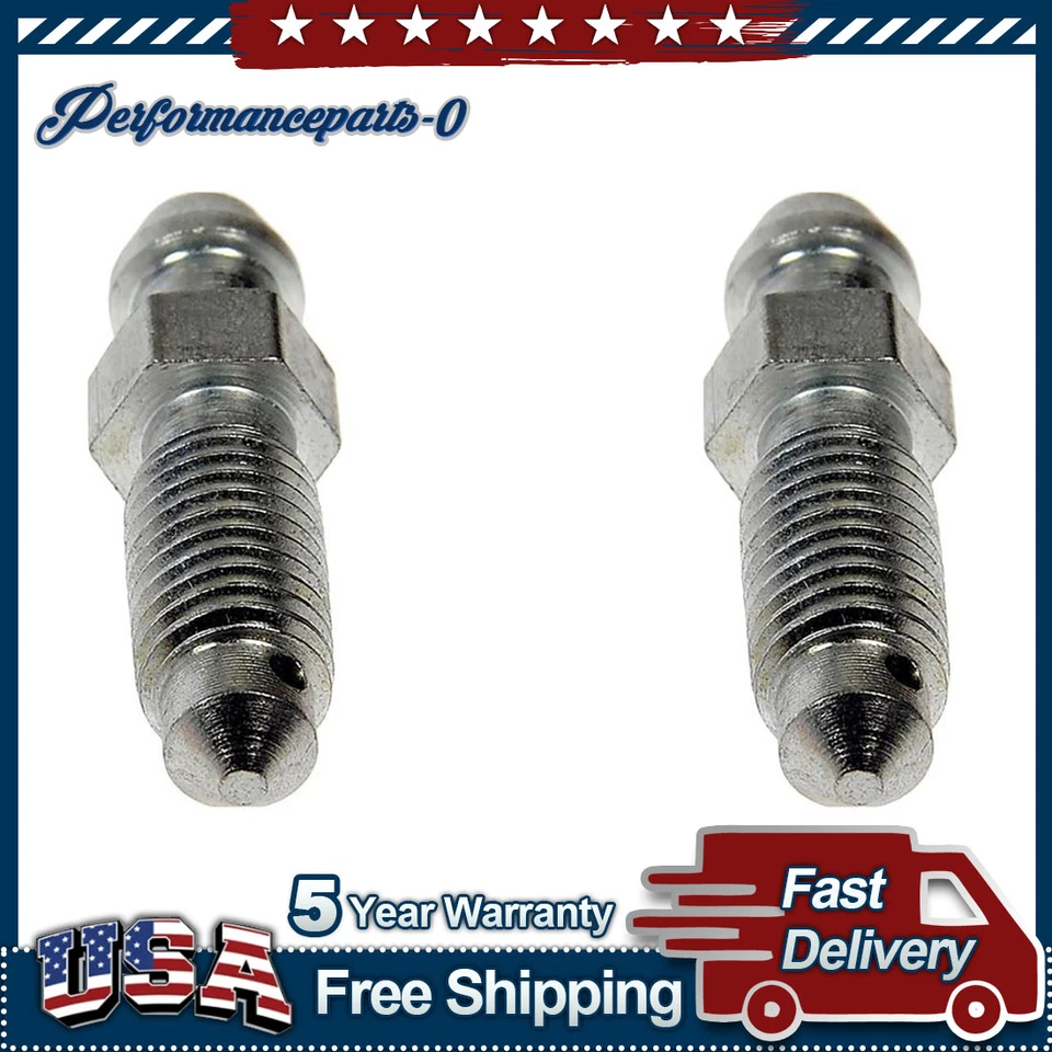 Parafuso sangrador de freio dianteiro 2X Dorman - AJUDA compatível com Toyota 1980-2009 - Imagem 1 de 3