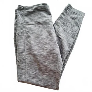 Mondetta Performance Women's Gray + Luxury Gray Leggings - Size L Side Pocket - Bild 1 von 6