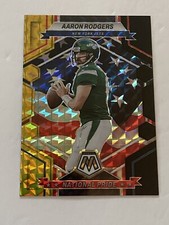2023 Mosaic Choice Aaron Rodgers National Pride Gold/Black Prizm SSP /8
