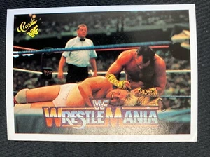 1990 Classic WWF Wrestlemania 3 #25 WWF WWE Wrestling British Bulldog - Picture 1 of 2