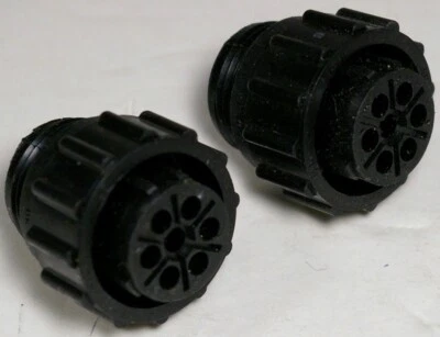 AMP 211399-1 Circular Connector Plug 7 pos Shell Size 13 Series I Lot/2 - Image 1 of 4