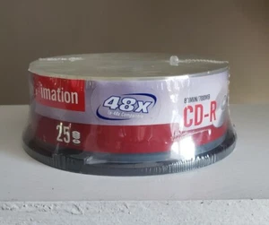 IMATION CD-R 25 Pack 700mb 80min 1-48x Compatible BRAND NEW SEALED - Picture 1 of 6