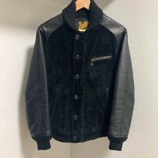 Y2 LEATHER STEER SUEDE STEER OIL Leather Jacket 36 Size from Japan
