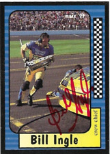 BILL INGLE signed 1991 MAXX card NASCAR Crew Chief #56 - 1