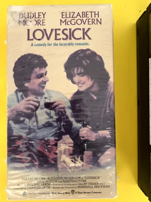 LOVESICK 1983 VHS DUDKEY MOORE,ELIZABETH McGOVERN NON RENTAL COMEDY - Image 1 of 4