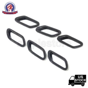 6pcs Carbon Fiber Side Fender Air Vent Cover Trim For Maserati GranTurismo GT - Picture 1 of 7