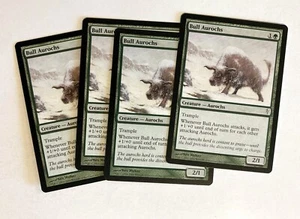 Bull Aurochs (4) Coldsnap NM MTG Magic the Gathering - Picture 1 of 1
