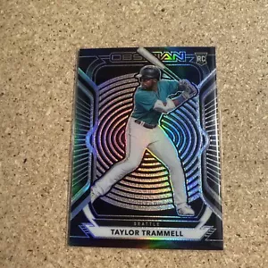 2021 Panini Chronicles #43 Taylor Trammell Obsidian - Picture 1 of 2