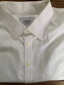 Business Herren Hemd Langarm, weiß,Gr. 46, Marke Charles Tyrwhitt - Bild 1 von 3