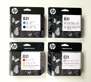 4x Print Head HP Latex 310 330 360 / No. 831 CZ677A - CZ680A Printheads DATE 2020 - Picture 1 of 1