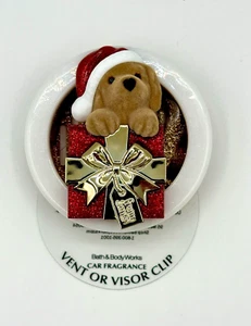Bath & Body Works Navidad Cachorro Ventilación o Visera Clip Nuevo - Imagen 1 de 1