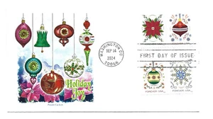 5941-44 Holiday Joy Panda, FDC. - Picture 1 of 1
