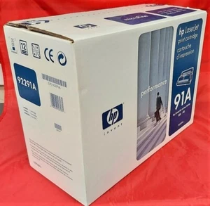 New Genuine Toner in Box HP 91A 92291A Black for IIISi and 4Si - Bild 1 von 5