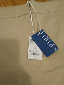 Damenhose 3/4 Länge zugeschnitten von Spirit für M&Co Größe 22 weicher Steinglanz - Bild 1 von 10