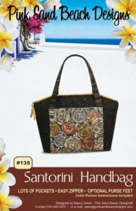 Santorini Handbag Pattern By Pink Sand Beach Designs - Imagen 1 de 2